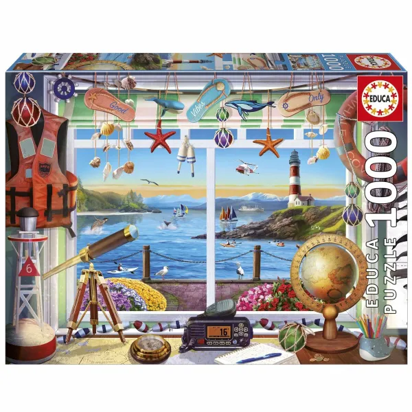 Puzzle Educa 20256 Life in the Shore 1000 Pieces