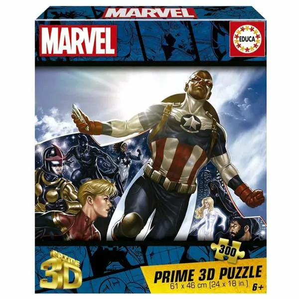 Головоломка Educa Marvel 3D