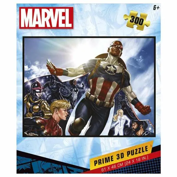 Palapeli Educa Marvel 3D