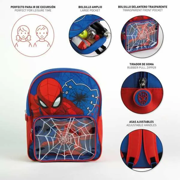 Skolas soma Spider-Man Tumši zils