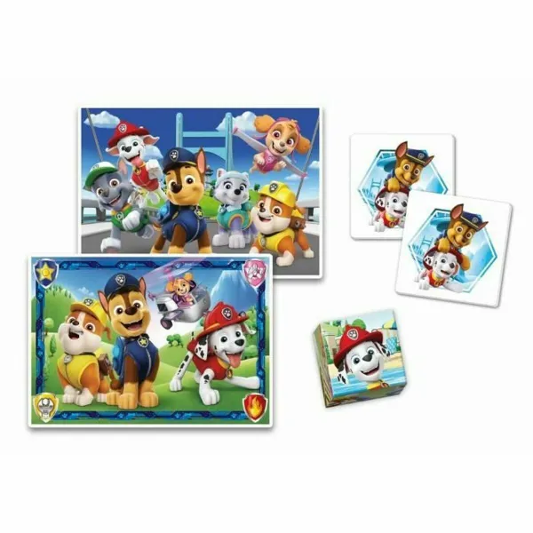 4 palapelin setti The Paw Patrol Clementoni Edukit
