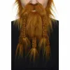 Viikset ja parta My Other Me Oranssi