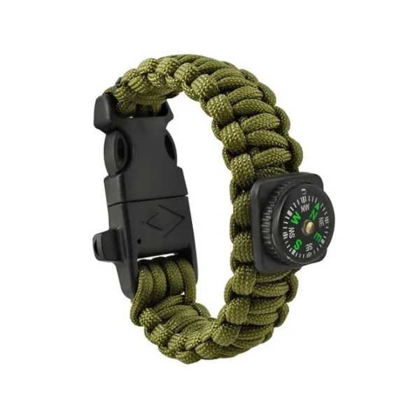 SURVIVAL Käevõru Aksessuaaridega - Roheline