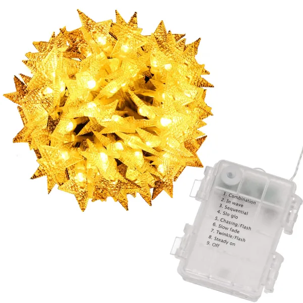 Joulukoristevalot Springos CL0179, 50 LED