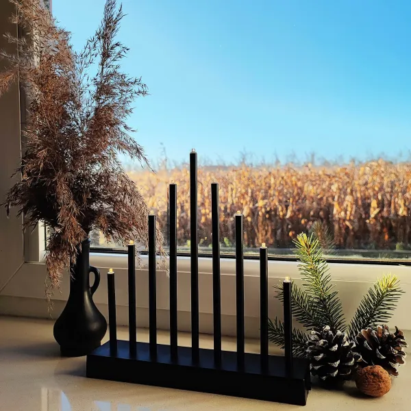 Decorative LED Candle Holder Springos CL0854 9LED