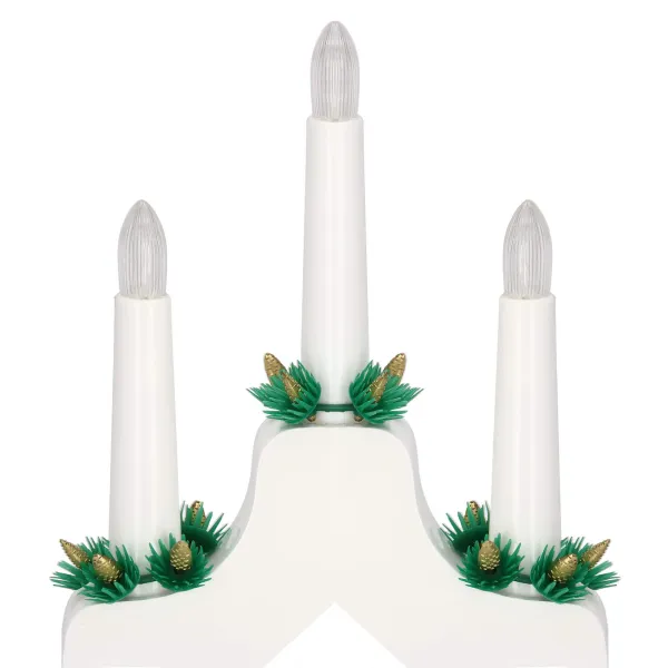 Adventtikynttilänjalka paristokäyttöinen Springos CL0859
