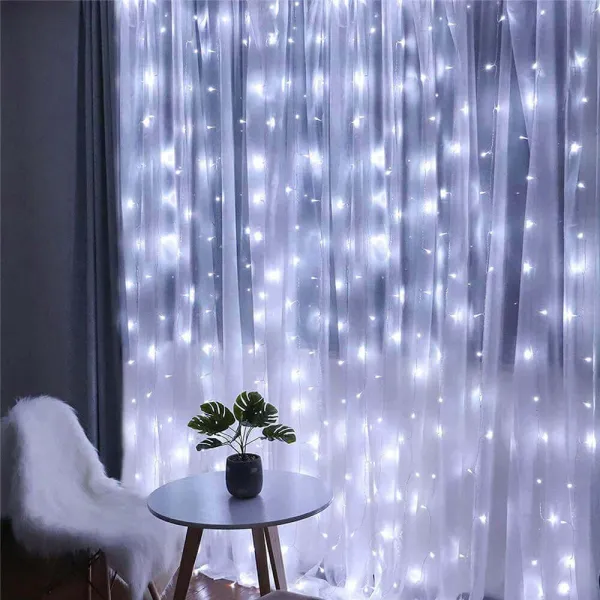 Christmas LED Curtain Lights Springos CL4021, 200 LED