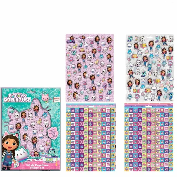 Stickers Gabby's Dollhouse Purple