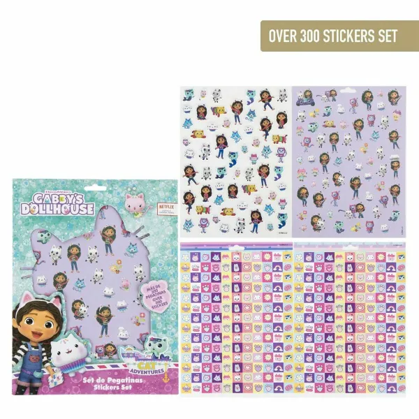 Stickers Gabby's Dollhouse Purple