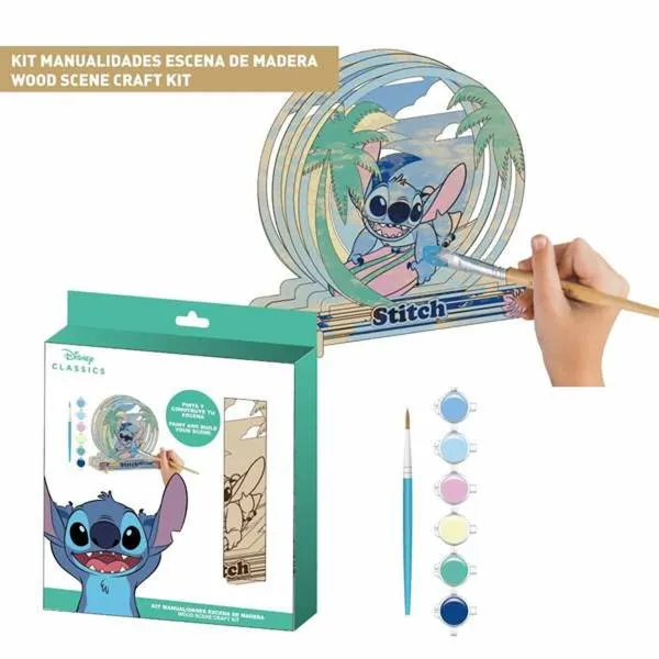 Задание для ручных действий Stitch Деревянный