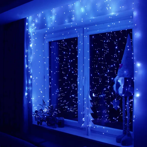 Christmas LED Curtain Lights Springos CL4024, 300 LED