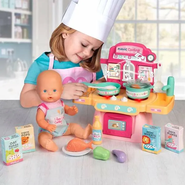 Mazulis lelle Famosa Magic Cooking 30 cm