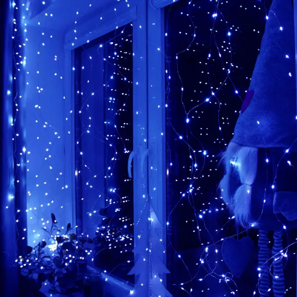 Christmas LED Curtain Lights Springos CL4024, 300 LED