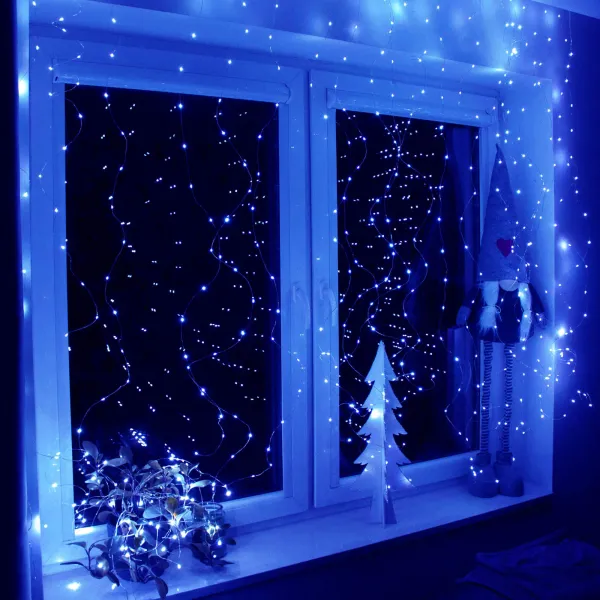 Christmas LED Curtain Lights Springos CL4024, 300 LED