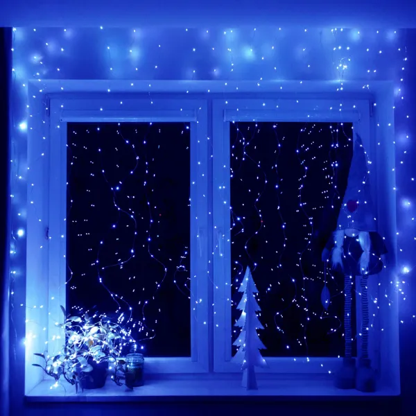 Christmas LED Curtain Lights Springos CL4024, 300 LED