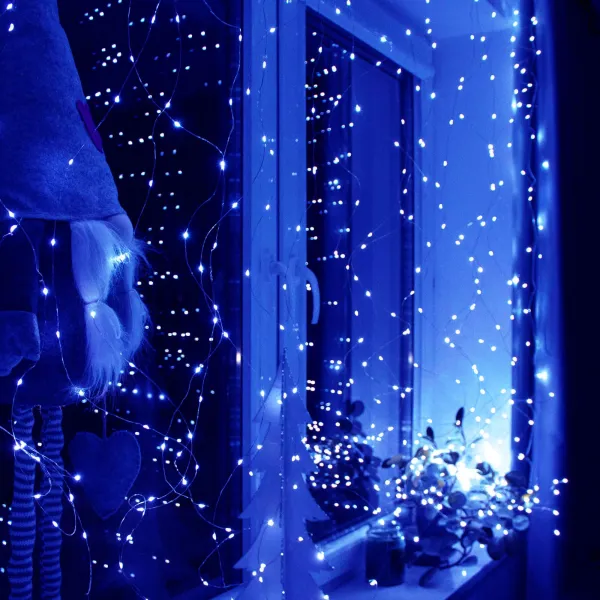 Christmas LED Curtain Lights Springos CL4024, 300 LED