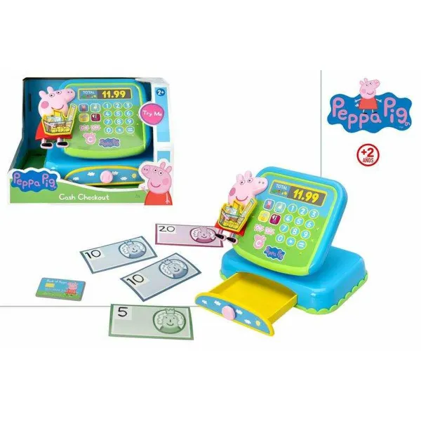 Rotaļu Kases Aparāts Peppa Pig