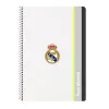 Piezīmju Grāmata Real Madrid C.F. Balts A4 80 Loksnes