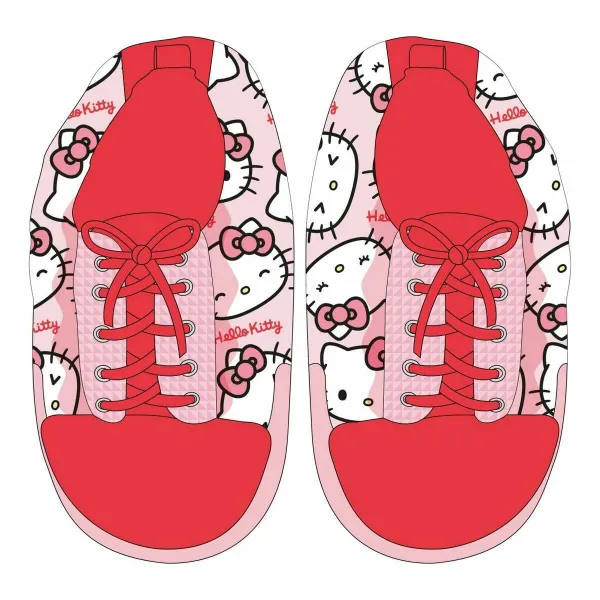 Mājas čībām Hello Kitty Sarkans