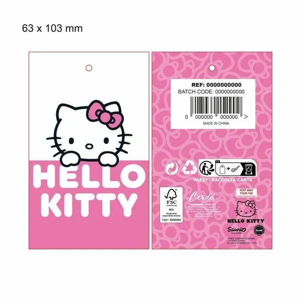 Bērnu cepure Hello Kitty Balts