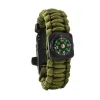 SURVIVAL rokassprādze ar aksesuāriem - zaļa
