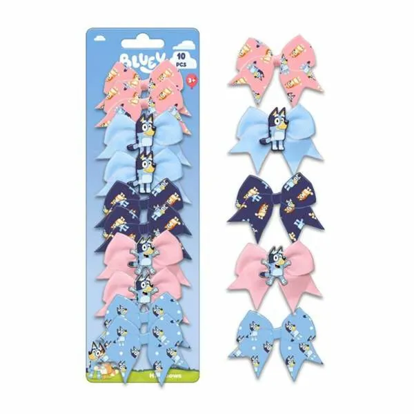 Hair accessories Bluey Multicolour 10 Pieces