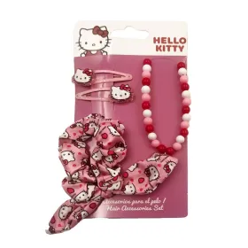 Matu aksesuāri Hello Kitty Rozā 4 Daudzums