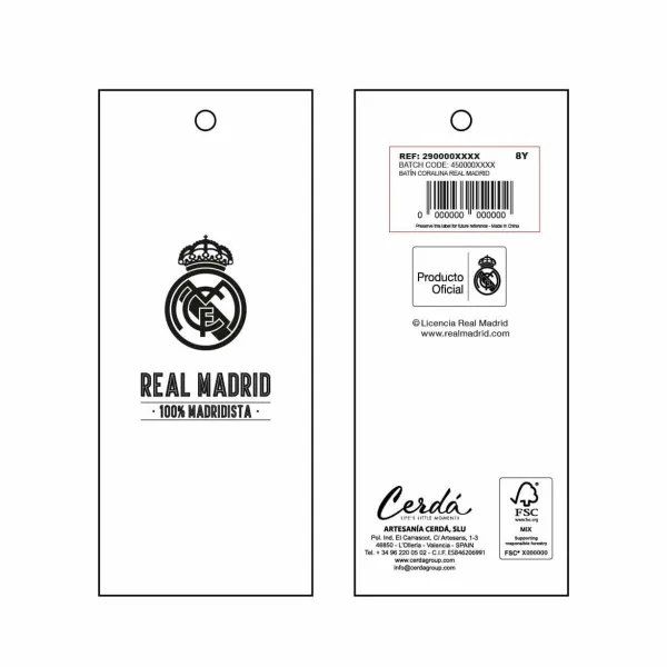 Vaikiški chalatai Real Madrid C.F.