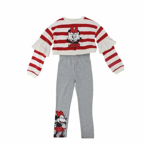 Drēbju komplekts Minnie Mouse Pelēks