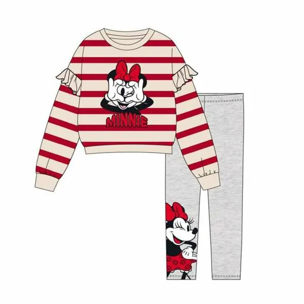 Drabužių rinkinys Minnie Mouse Pilka