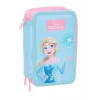 Penālis ar vietu trim zīmuļiem Frozen Zils 12,5 x 19,5 x 5,5 cm 37 Daudzums