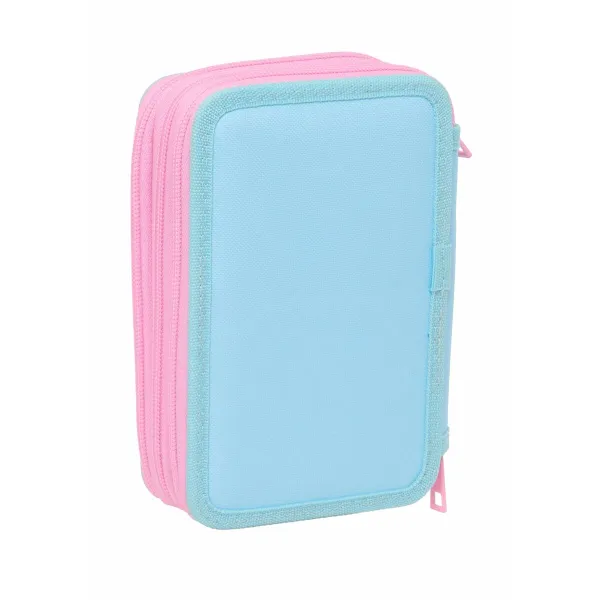 Penālis ar vietu trim zīmuļiem Frozen Zils 12,5 x 19,5 x 5,5 cm 37 Daudzums
