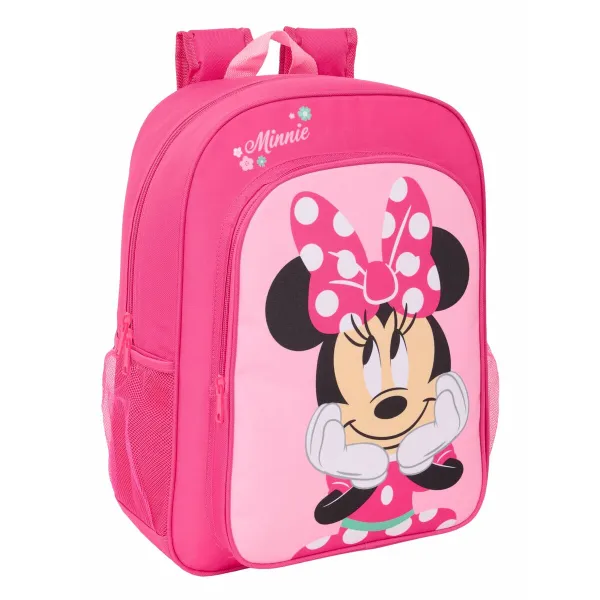 Skolas soma Minnie Mouse Rozā 33 x 42 x 14 cm