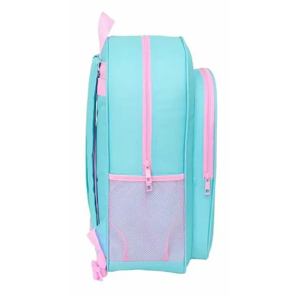 School Bag Gabby's Dollhouse Blue Pink 33 x 42 x 14 cm