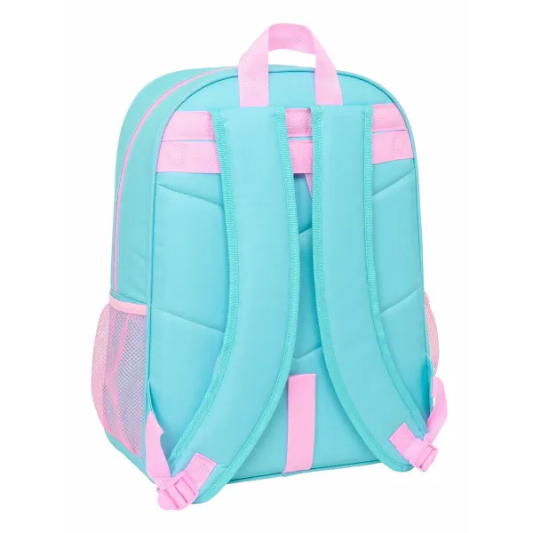 School Bag Gabby's Dollhouse Blue Pink 33 x 42 x 14 cm