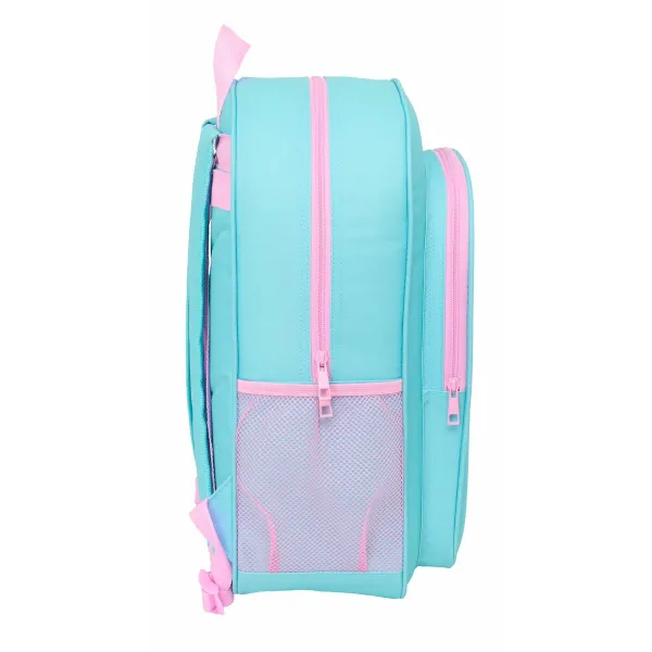 School Bag Gabby's Dollhouse Blue Pink 33 x 42 x 14 cm