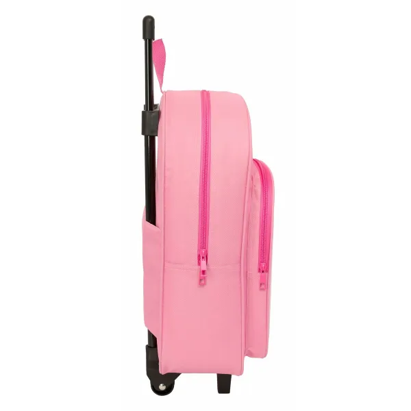Reppu pyörillä Barbie Pinkki 32 x 42 x 14 cm