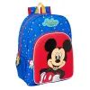 Mokyklinis krepšys Mickey Mouse Clubhouse Good day Mėlyna 33 x 42 x 14 cm