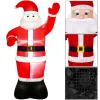 Inflatable Santa Claus Springos CL4058 IP44, Outdoor, 240 cm, Self-Inflating with LED Lighting