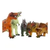 Dinozaurs DKD Home Decor 6 gb. 48 x 23 x 34,5 cm Mīksts