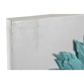 Wall Decoration DKD Home Decor White Black 60 x 6 x 60 cm (2 Units)