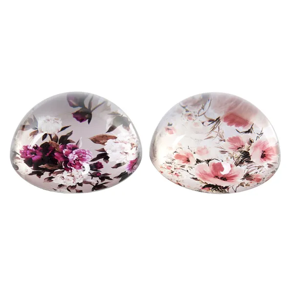 Popierinis svarelis DKD Home Decor Stiklas (2 vnt.)