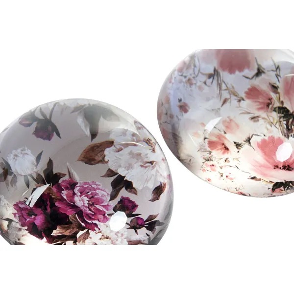 Popierinis svarelis DKD Home Decor Stiklas (2 vnt.)