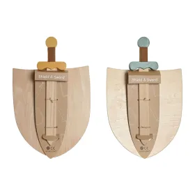 Rotaļlietu zobens Home ESPRIT 28 x 0,5 x 33,5 cm (2 gb.)