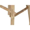 Pöytäsetti 2 tuolilla Home ESPRIT Bambu 50 x 50 x 105 cm
