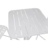 Stalo rinkinys su 2 kėdėmis Home ESPRIT Balta Metalinis polipropileno 60 x 60 x 102 cm