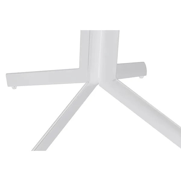 Pöytäsetti 2 tuolilla Home ESPRIT Valkoinen Metalli polypropeeni 60 x 60 x 102 cm