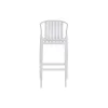 Table set with 2 chairs Home ESPRIT White Metal polypropylene 60 x 60 x 102 cm