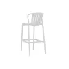 Pöytäsetti 2 tuolilla Home ESPRIT Valkoinen Metalli polypropeeni 60 x 60 x 102 cm