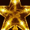Tree topper glowing star Springos CL4130 10 LED, warm white